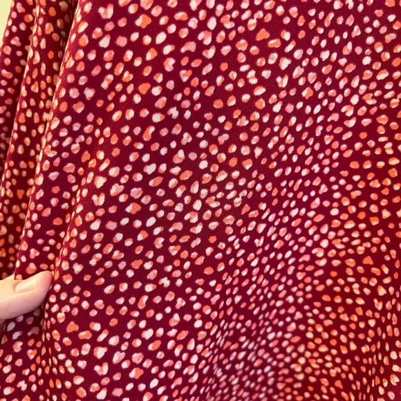 LC Lauren Conrad, Size M, Red top - Picture 2 of 3